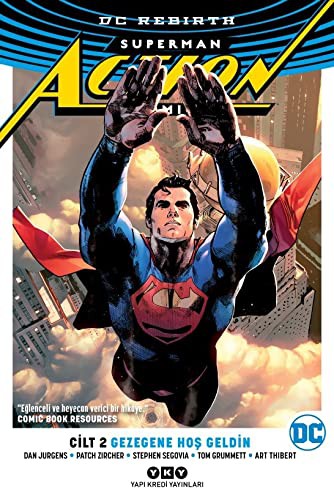 Superman Action Comics Cilt 2 - Gezegene Hoş Geldin kitap kapağı