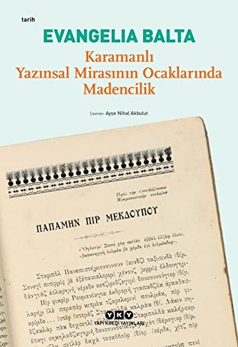 Karamanlı Yazınsal Mirasının Ocaklarında Madencilik kitap kapağı