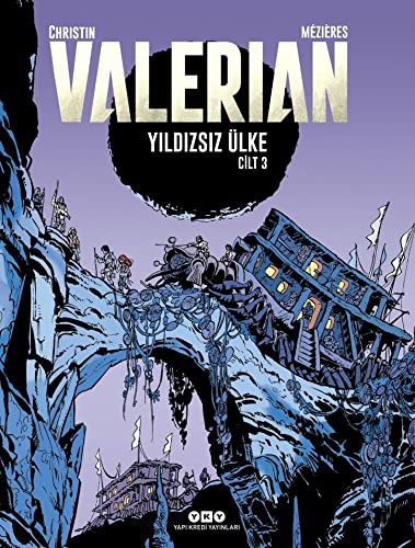 Valerian Cilt 3 / Yıldızsız Ülke kitap kapağı