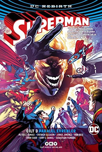 Superman Cilt 3 - Paralel Evrenler (Rebirth) kitap kapağı