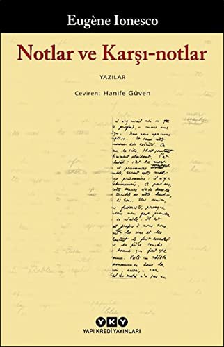 Notlar ve Karşı-Notlar kitap kapağı