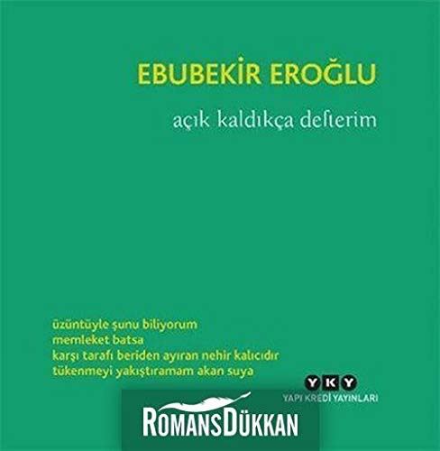Açık Kaldıkça Defterim kitap kapağı