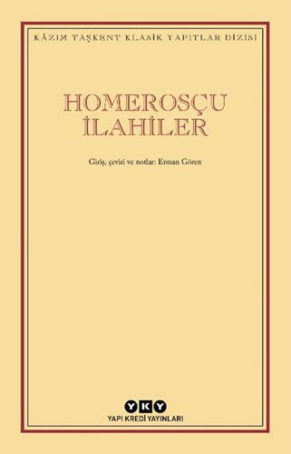 Homerosçu İlahiler kitap kapağı
