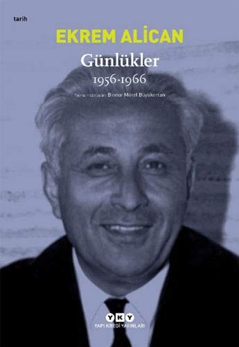 Günlükler (1956-1966) Ekrem Alican kitap kapağı