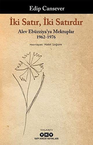 İki Satır, İki Satırdır Alev Ebüzziya'ya Mektuplar 1962-1976 kitap kapağı