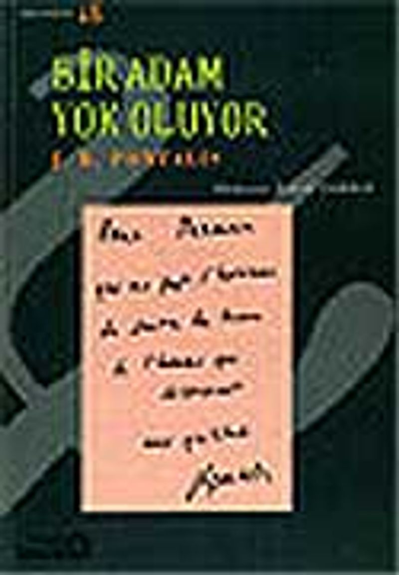 Bir Adam Yok Oluyor kitap kapağı