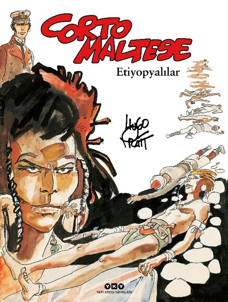 Corto Maltese 5 - Etiyopyalılar kitap kapağı