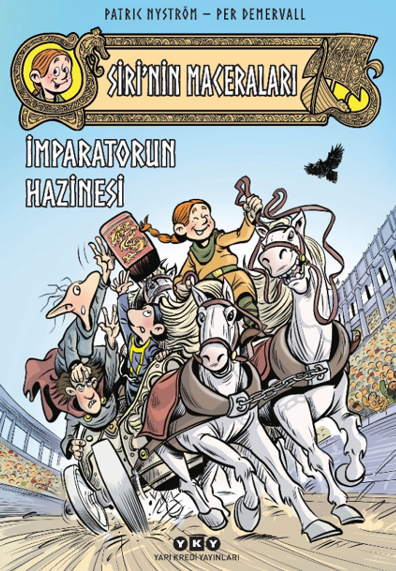 Siri'nin Maceraları 1: İmparatorun Hazinesi kitap kapağı