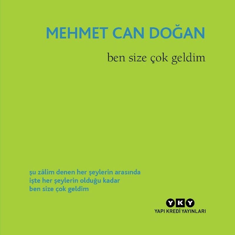Ben Size Çok Geldim kitap kapağı