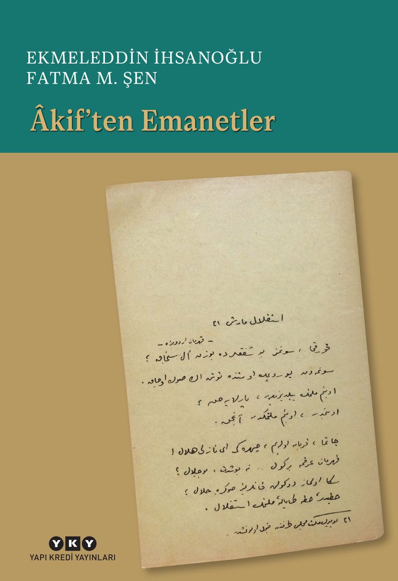 Âkif'ten Emanetler kitap kapağı