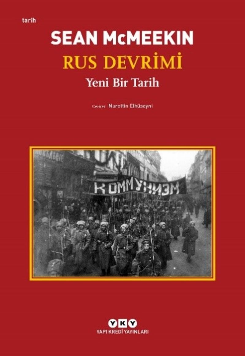 Rus Devrimi Yeni Bir Tarih kitap kapağı