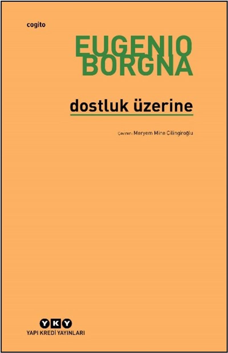 Dostluk Üzerine kitap kapağı