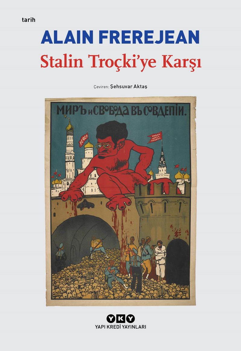 Stalin Troçki'ye Karşı kitap kapağı