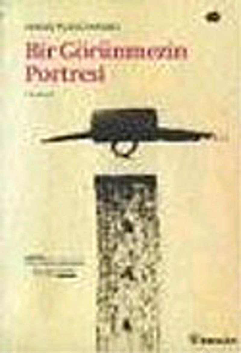 Bir Görünmezin Portresi kitap kapağı