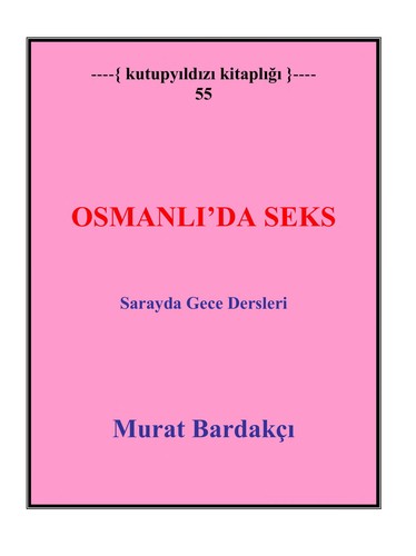 Osmanlı'da Seks kitap kapağı