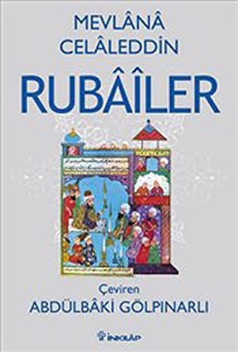 Mevlana Celaleddin Rubailer kitap kapağı
