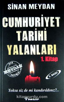 Cumhuriyet Tarihi Yalanları kitap kapağı