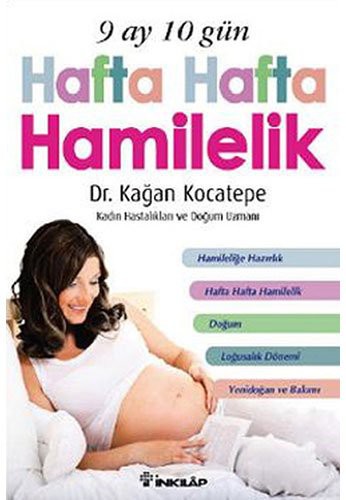 9 Ay 10 Gün Hafta Hafta Hamilelik kitap kapağı