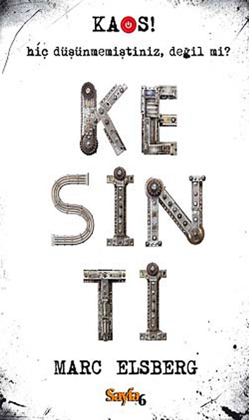 Kesinti kitap kapağı
