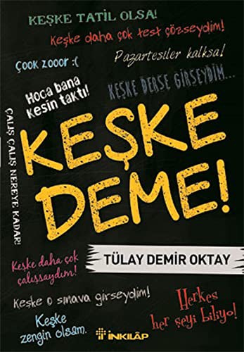 Keşke Deme! kitap kapağı