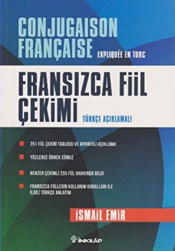 Fransızca Fiil Çekimi (Türkçe Açıklamalı) kitap kapağı