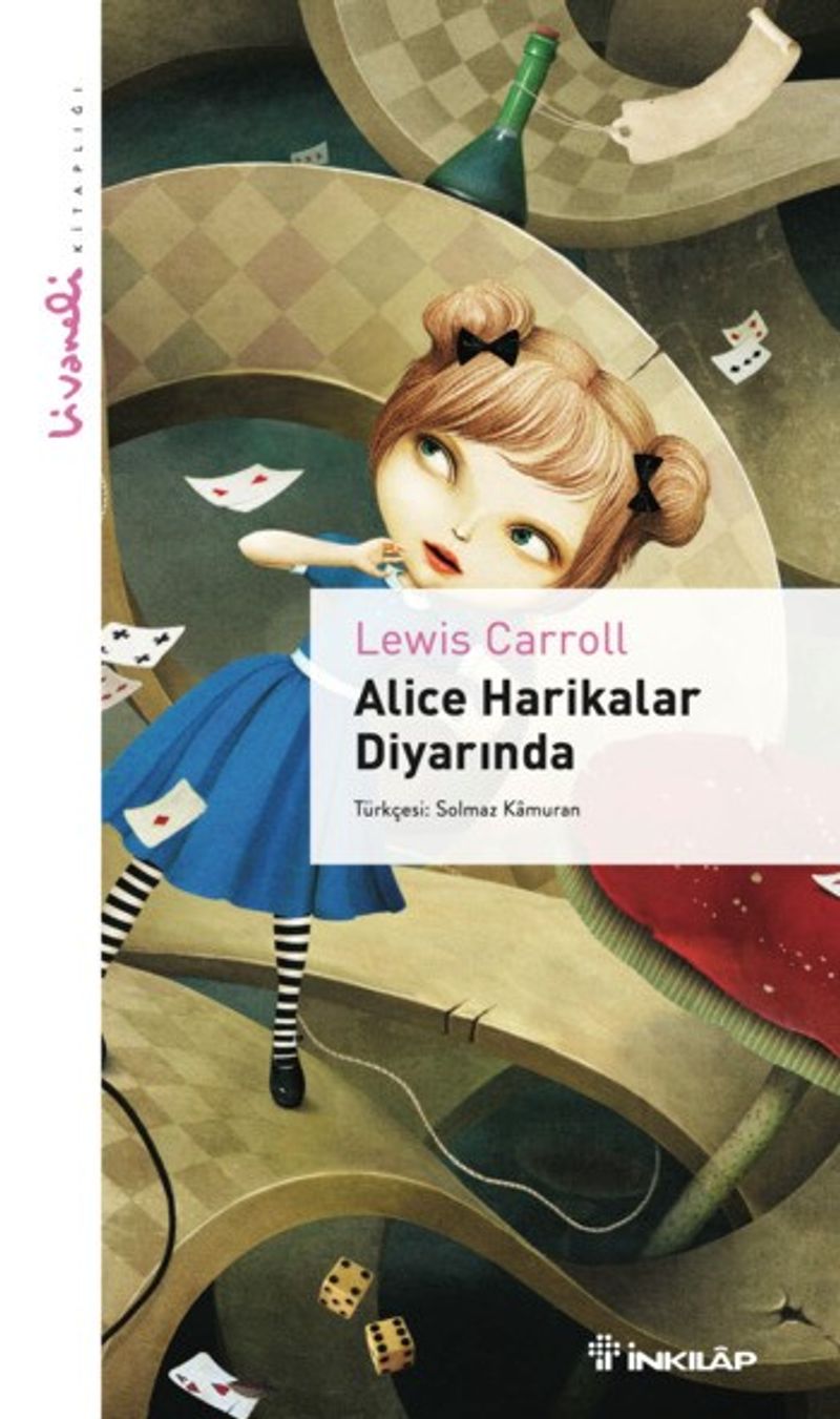 Alice Harikalar Diyarında - Livaneli Kitaplığı kitap kapağı