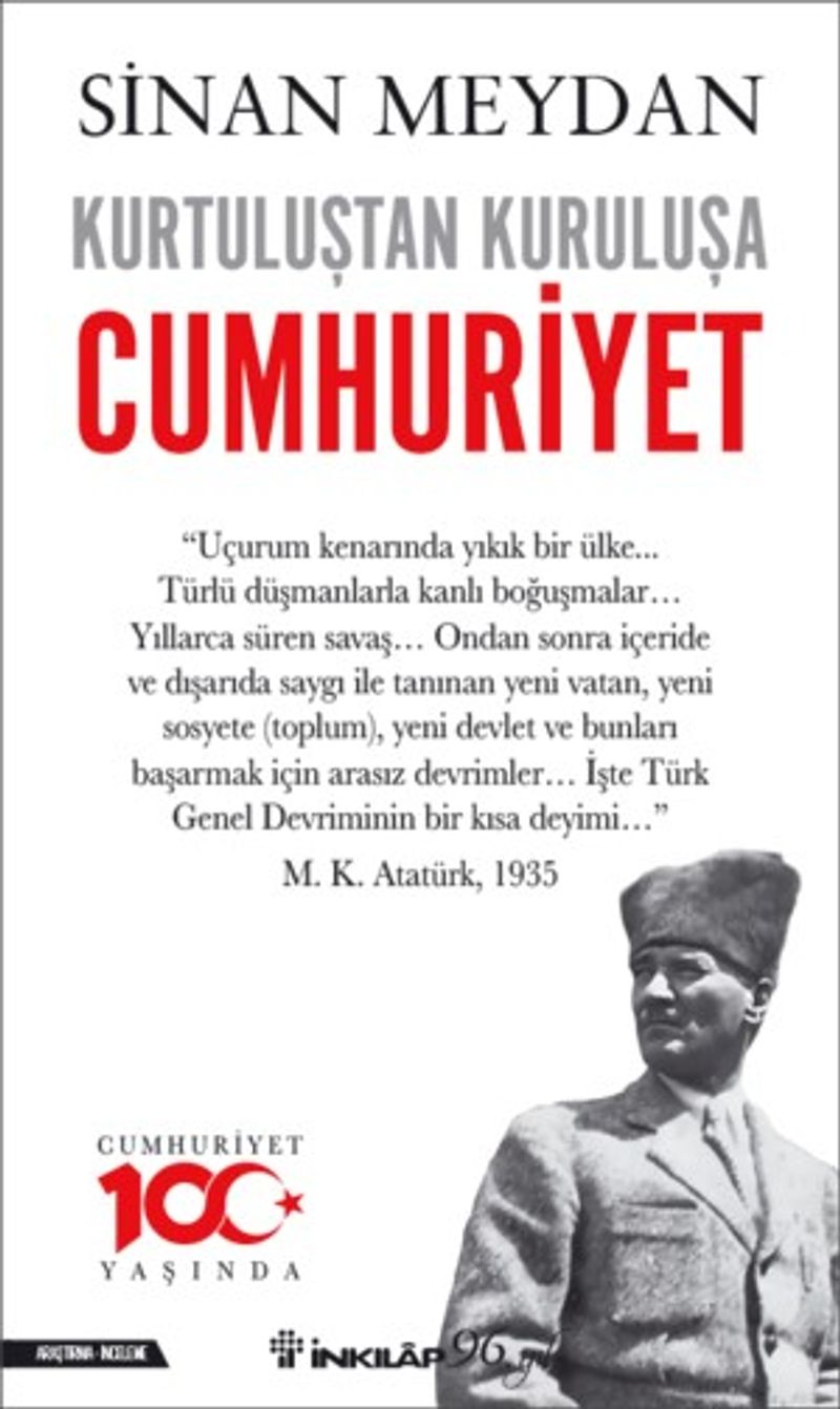 Kurtuluştan Kuruluşa Cumhuriyet kitap kapağı
