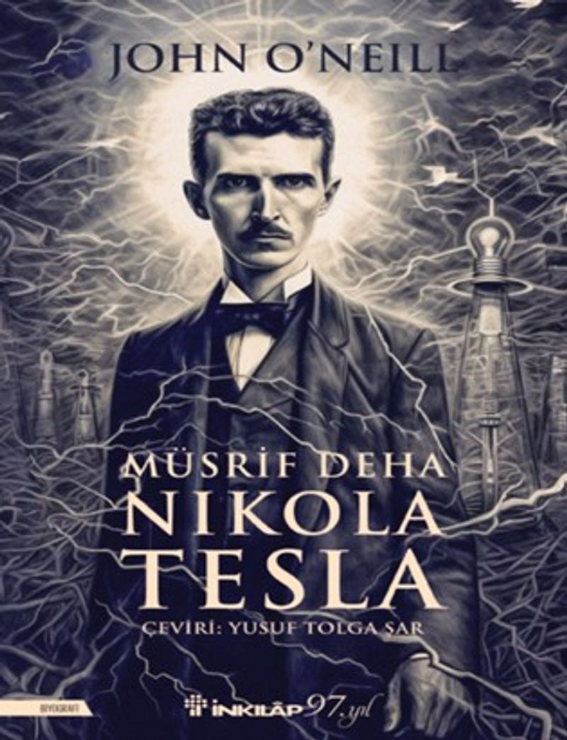 Müsrif Deha Nikola Tesla kitap kapağı