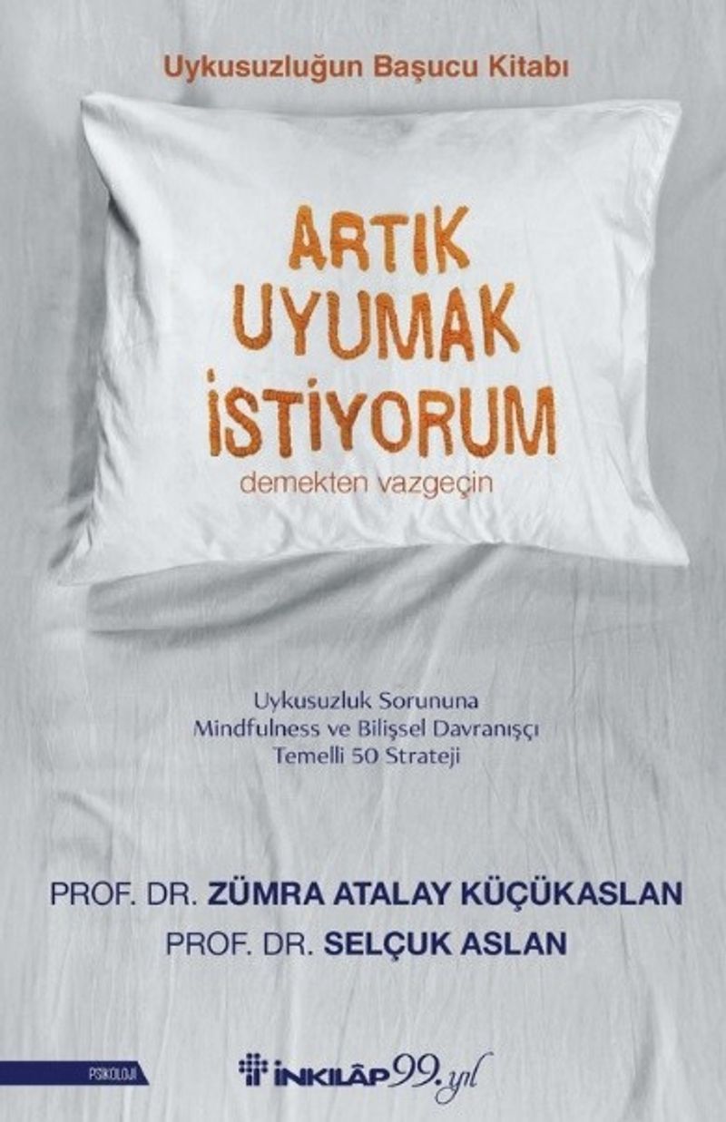 Artık Uyumak İstiyorum kitap kapağı