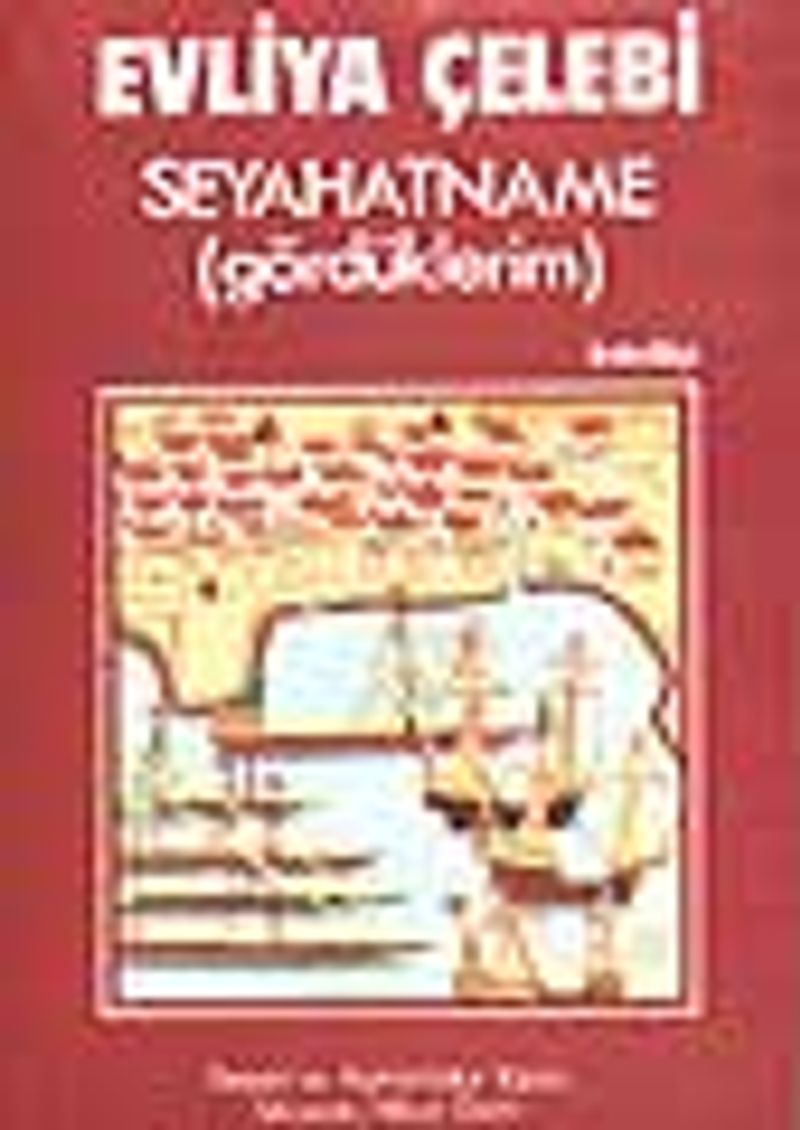Evliya Çelebi Seyahatname kitap kapağı