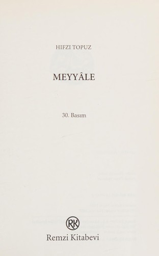 Meyyale kitap kapağı