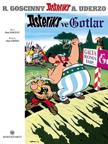 Asteriks ve Gotlar kitap kapağı