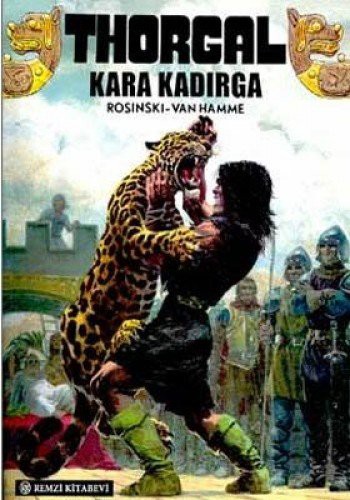Thorgal Kara Kadırga kitap kapağı