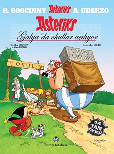 Asteriks  Galya’da Okullar Açılıyor kitap kapağı
