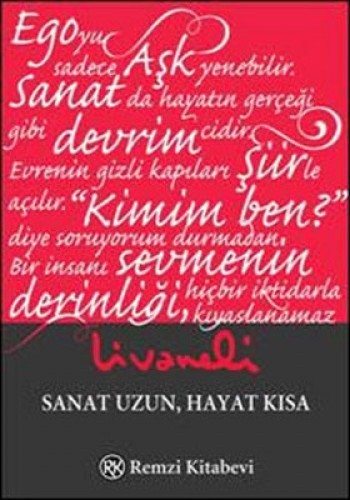 Sanat uzun, hayat kısa kitap kapağı