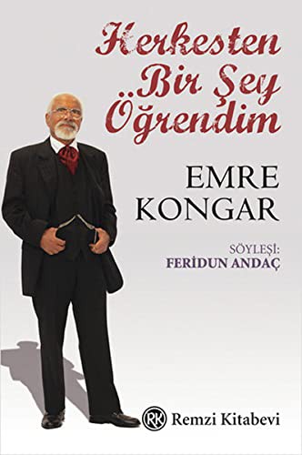 Herkesten Bir Şey Öğrendim / Emre Kongar kitap kapağı