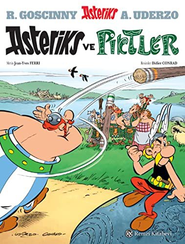 Asteriks ve Piktler kitap kapağı