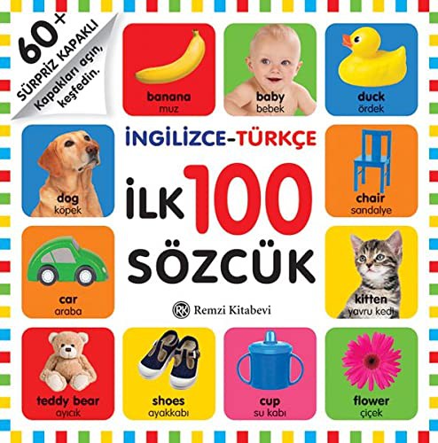 İngilizce-Türkçe İlk 100 Sözcük kitap kapağı