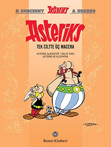 Asteriks - Tek Ciltte Üç Macera 2 kitap kapağı