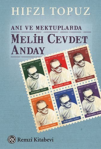 Anı ve Mektuplarda Melih Cevdet Anday kitap kapağı