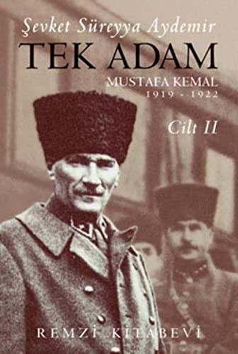 Tek Adam Mustafa Kemal (1919-1922) (Cilt 2) (Büyük Boy) kitap kapağı