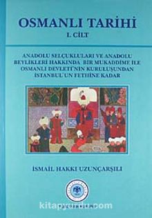 Osmanlı Tarihi (1.cilt) kitap kapağı