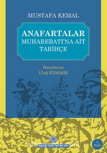 Anafartalar Muharebatı'na Ait Tarihçe kitap kapağı