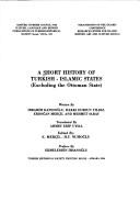 A Short History of Turkish - Islamic States (Excluding the Ottoman State) kitap kapağı