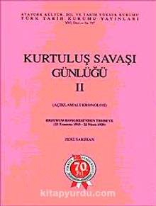 Kurtuluş Savaşı Günlüğü- II kitap kapağı