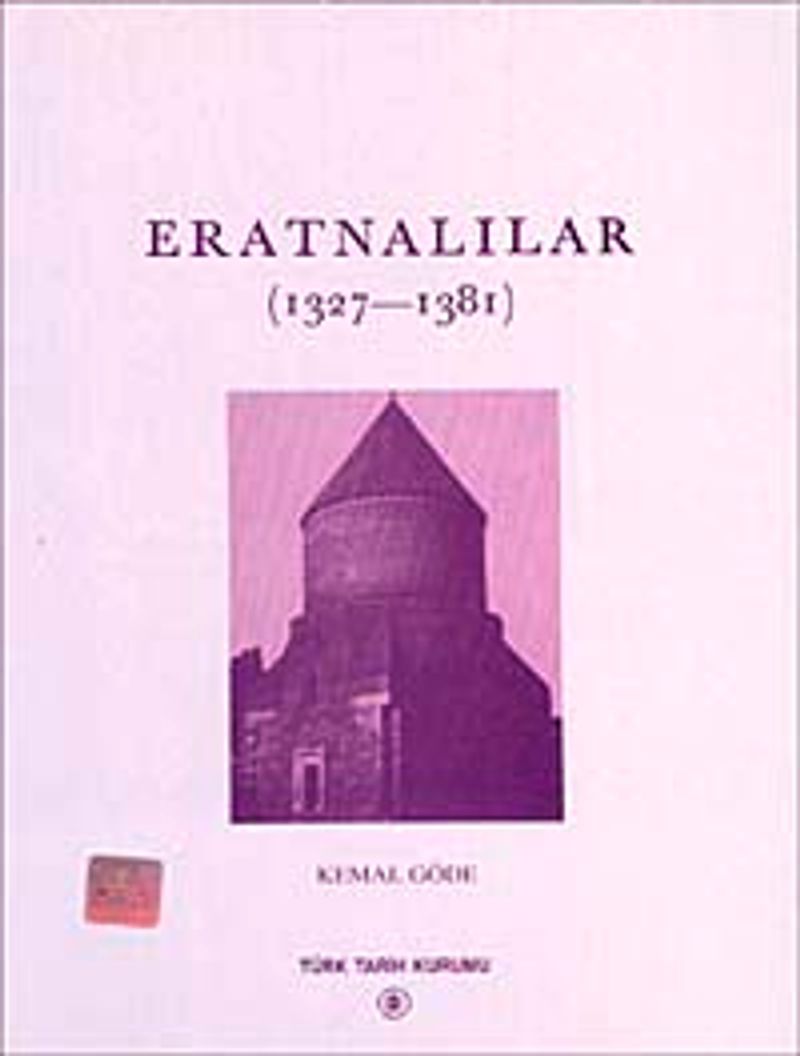 Eratnalılar 1327-1381 kitap kapağı