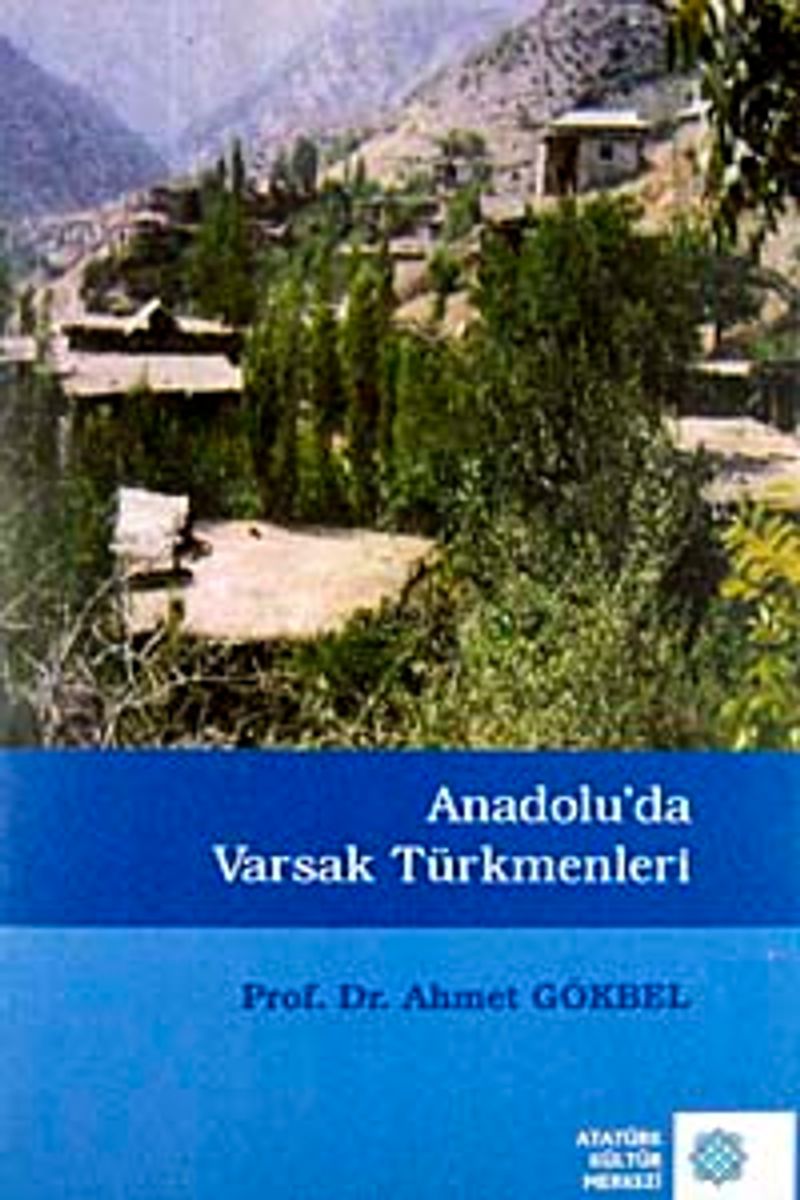 Anadolu'da Varsak Türkmenleri kitap kapağı