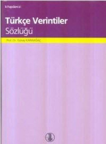 Türkçe verintiler sözlüğü kitap kapağı