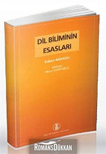 Dil Biliminin Esasları kitap kapağı