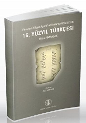 16. Yüzyıl Türkçesi kitap kapağı